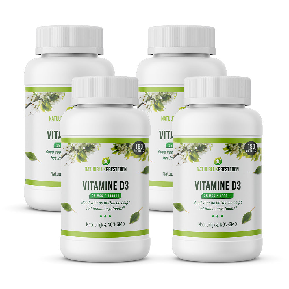 Vitamine D3 - 2 x Jaarbundel