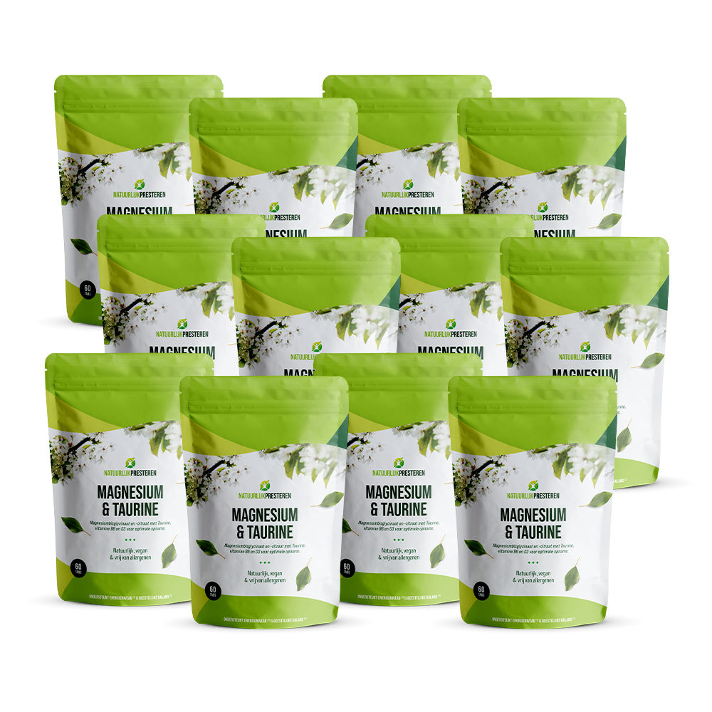 Magnesium & Taurine - Jaarbundel
