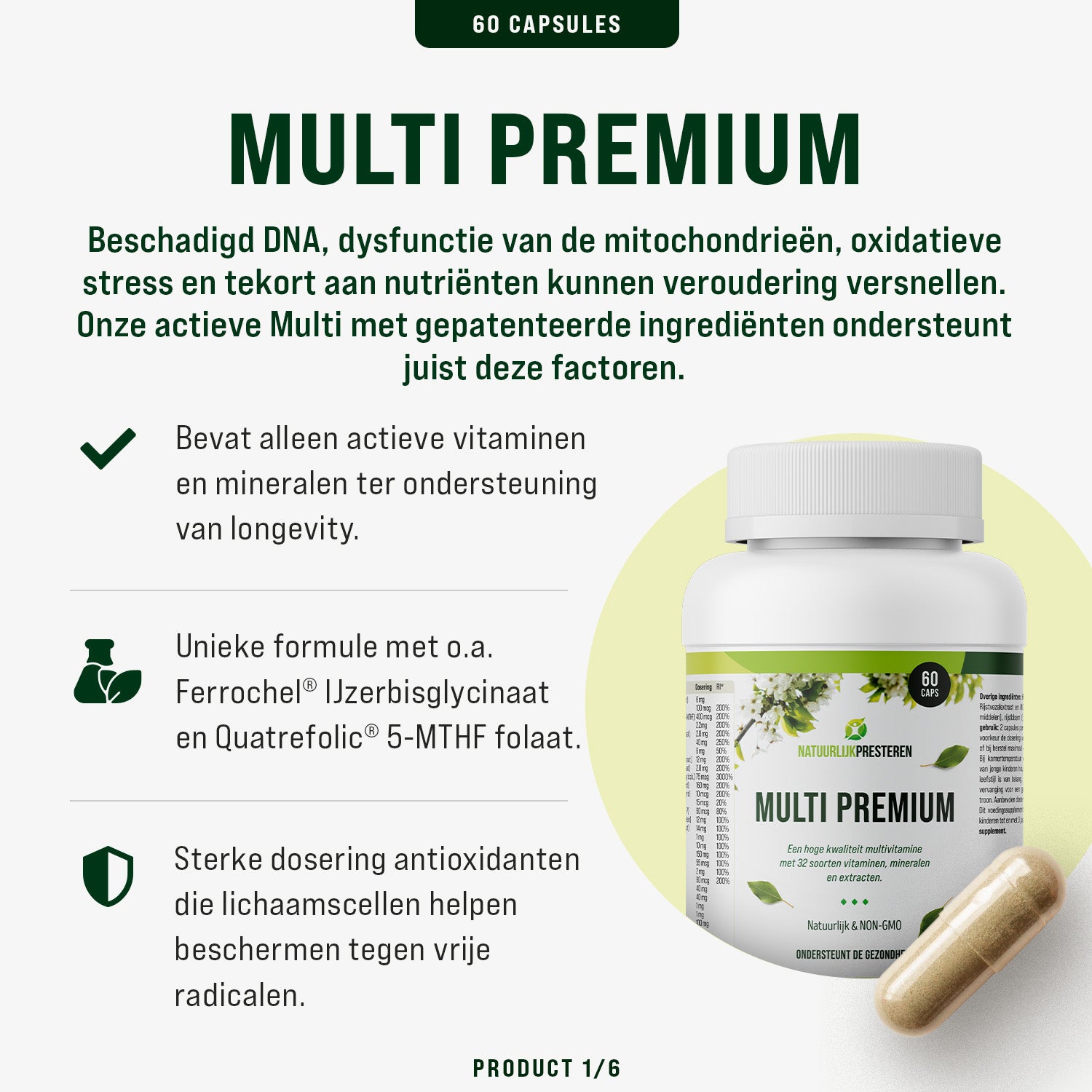 Longevity Premium Bundel - 4 maanden