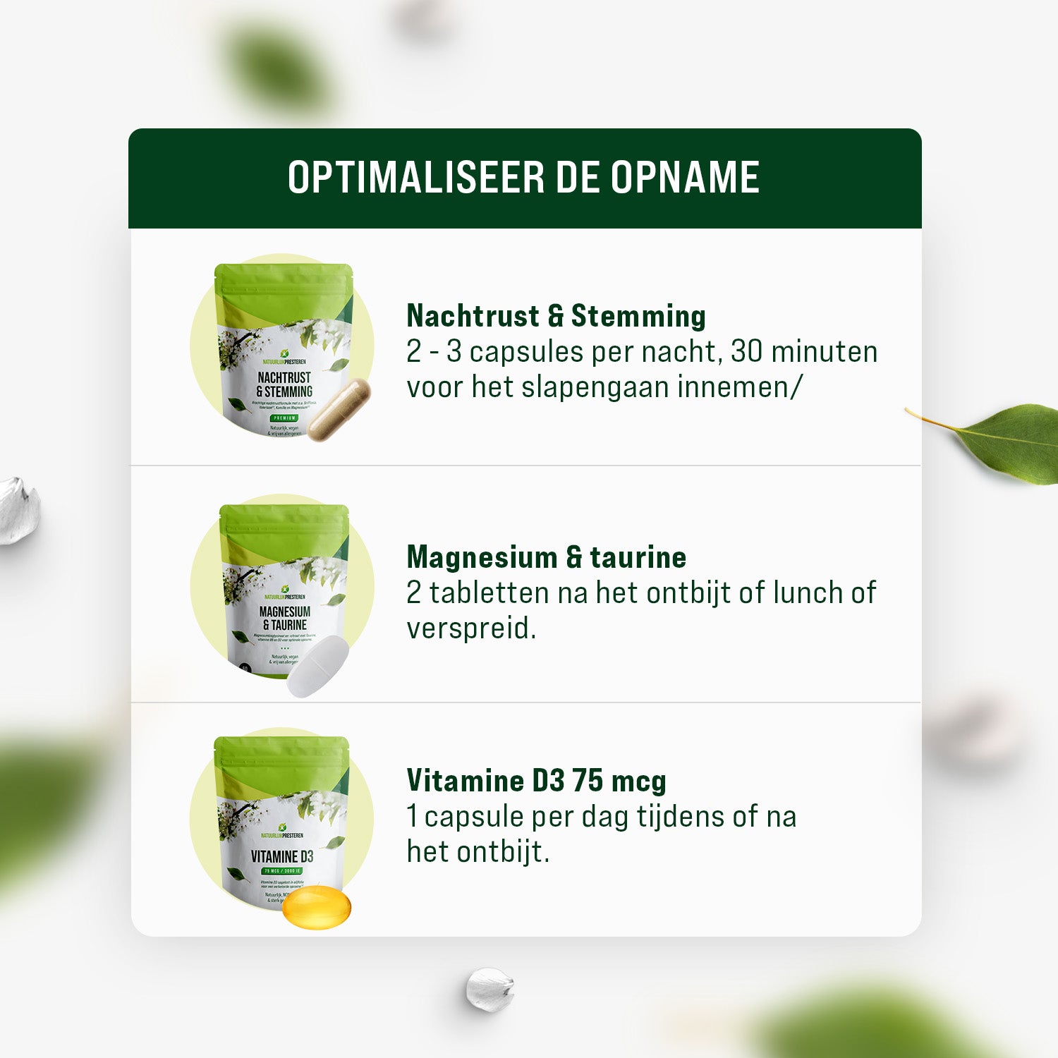 Slaap Lekker Premium Bundel - 2 maanden