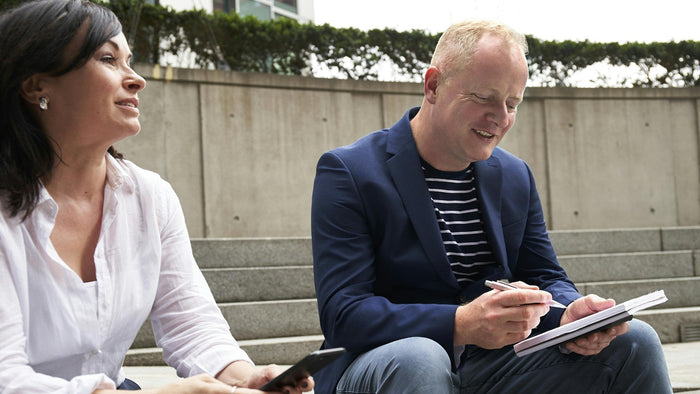 Coach helpt om werk en prive in balans te houden.