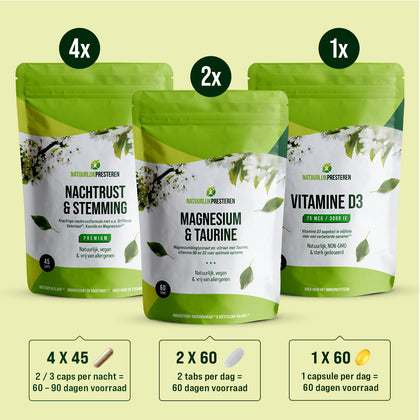 Slaap Lekker Premium Bundel - 2 maanden