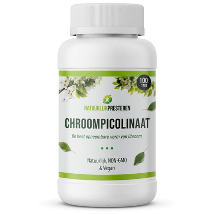 Chroompicolinaat - 200 mcg - Natuurlijk Presteren